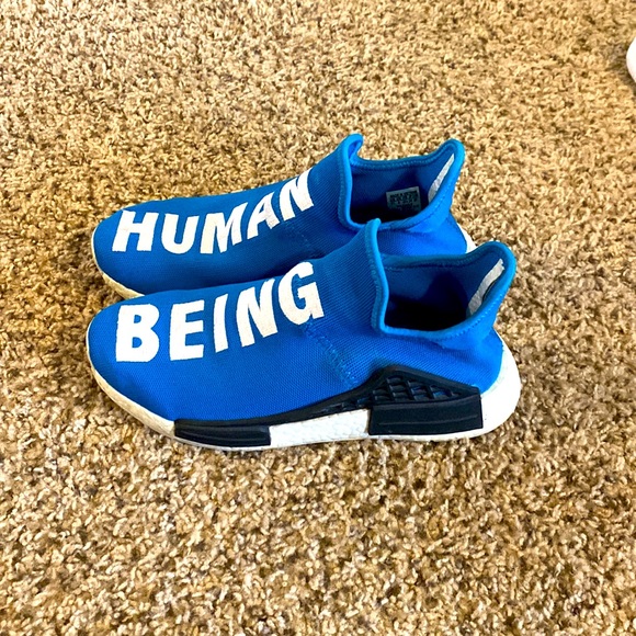 human being sneakers